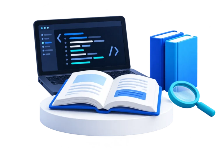 أدلة تعليمية لتطوير المواقع مع كتاب مفتوح وواجهة برمجة وبحث
