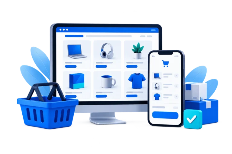 تطوير WordPress وWooCommerce 2 واجهة متجر ووكومرس مع المنتجات والسلة وإتمام الطلب على الموبايل