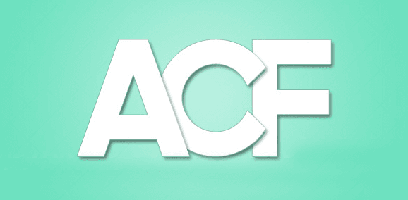 إضافة Advanced Custom Fields