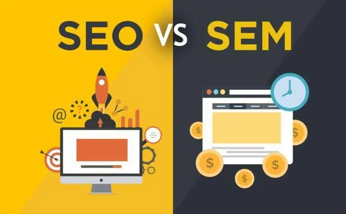 الاختلافات بين SEO و SEM