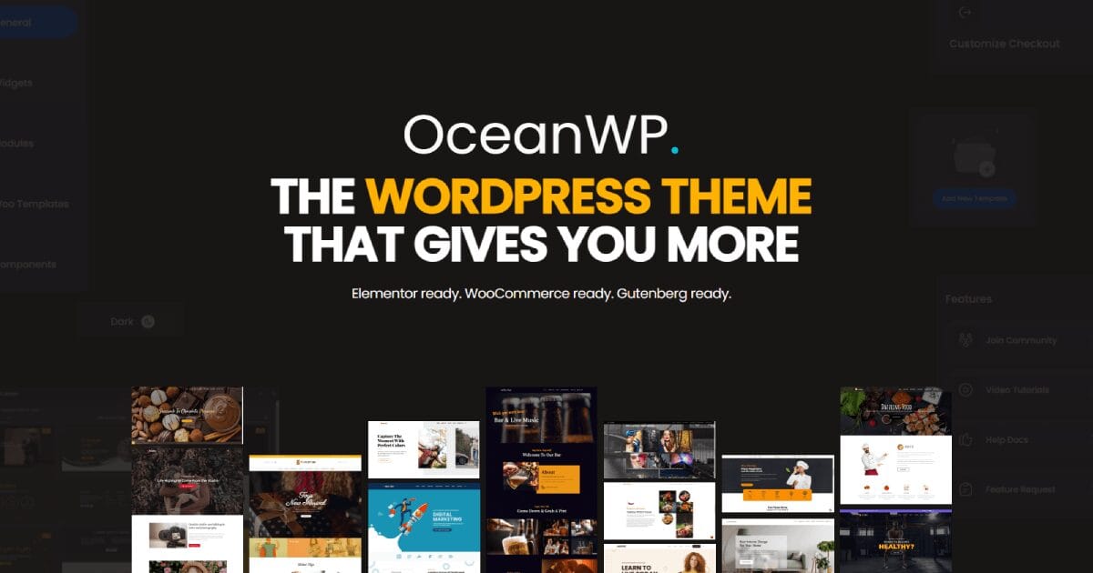 قالب OceanWP