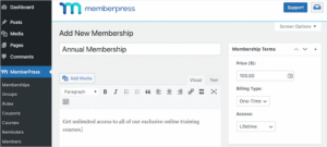 هل يعتبر MemberPress سهل الاستخدام؟