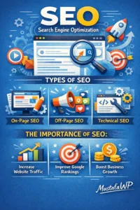 ما هو SEO؟ دليل شامل يشرح السيو وأنواعه وأهميته لتحسين ترتيب Google