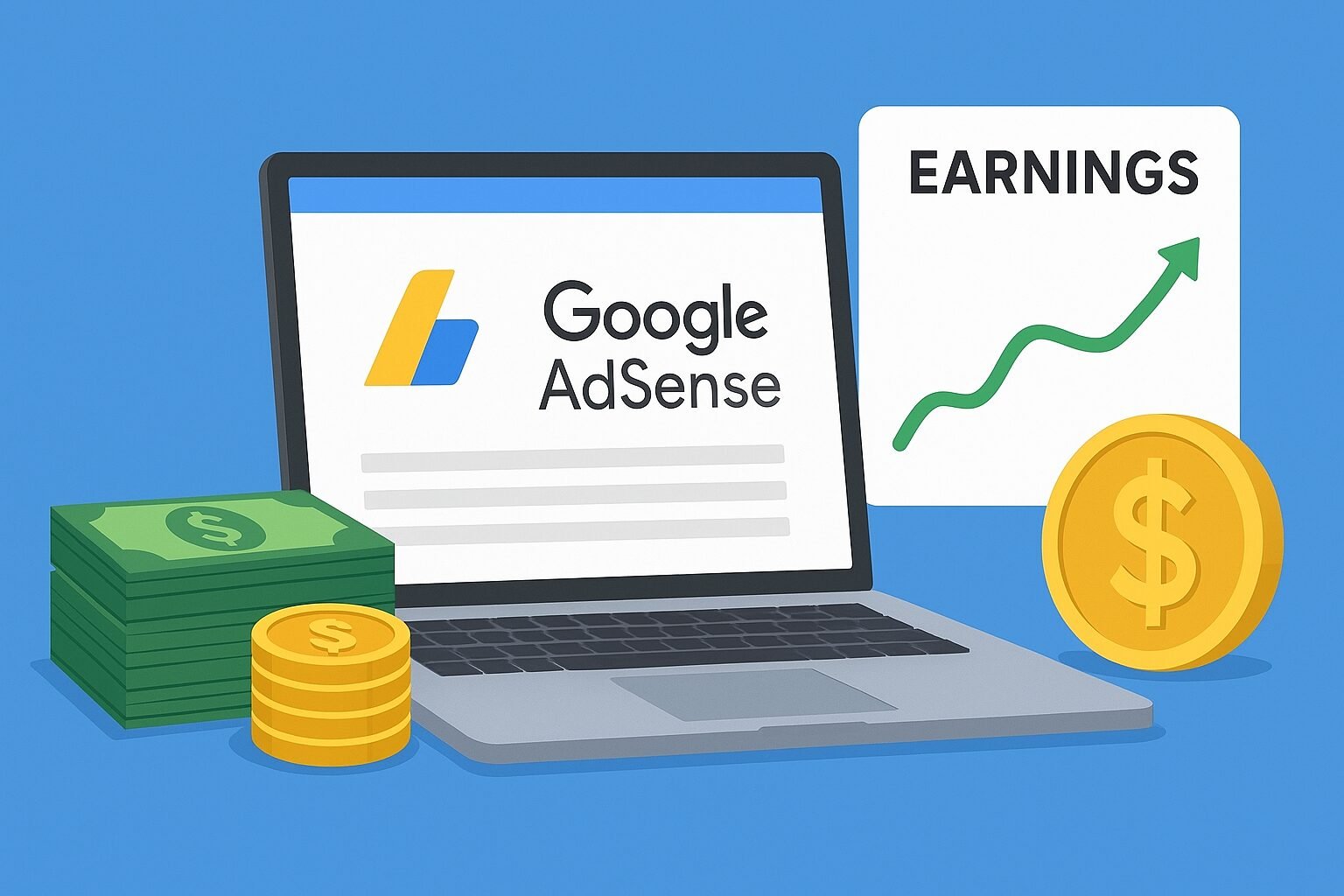 كيفية الربح من الإنترنت من جوجل أدسنس وتحقيق دخل شهري 3000 دولار بطريقة مضمونة