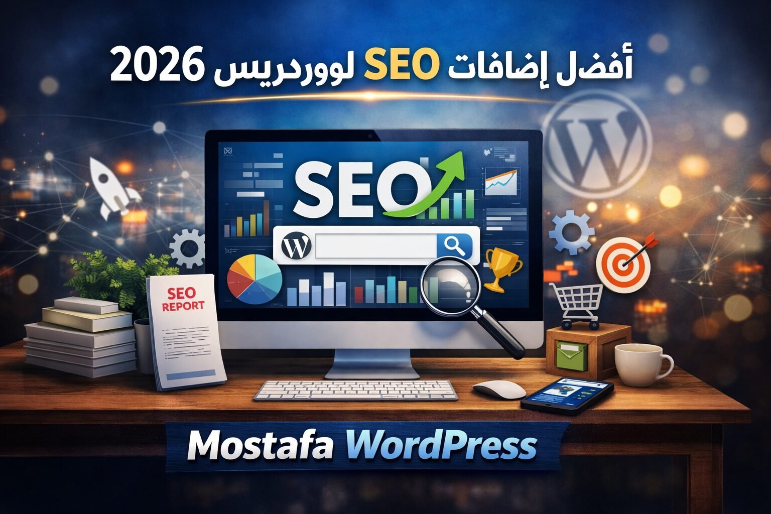 أفضل إضافات SEO لووردبريس لعام 2026