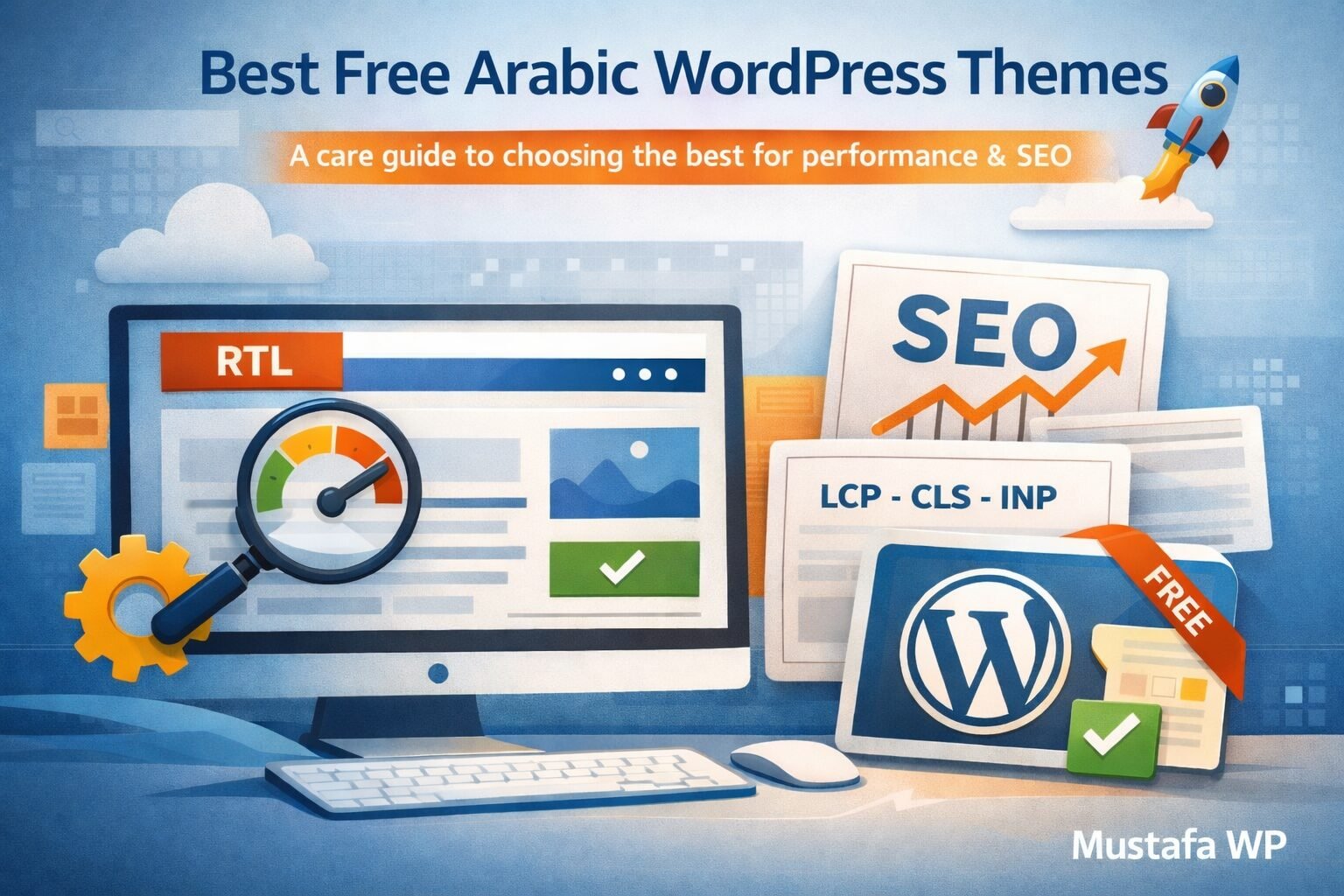 أفضل قوالب ووردبريس عربية مجانية مع دعم RTL وتحسين السيو والأداء – مصطفى ووردبريس