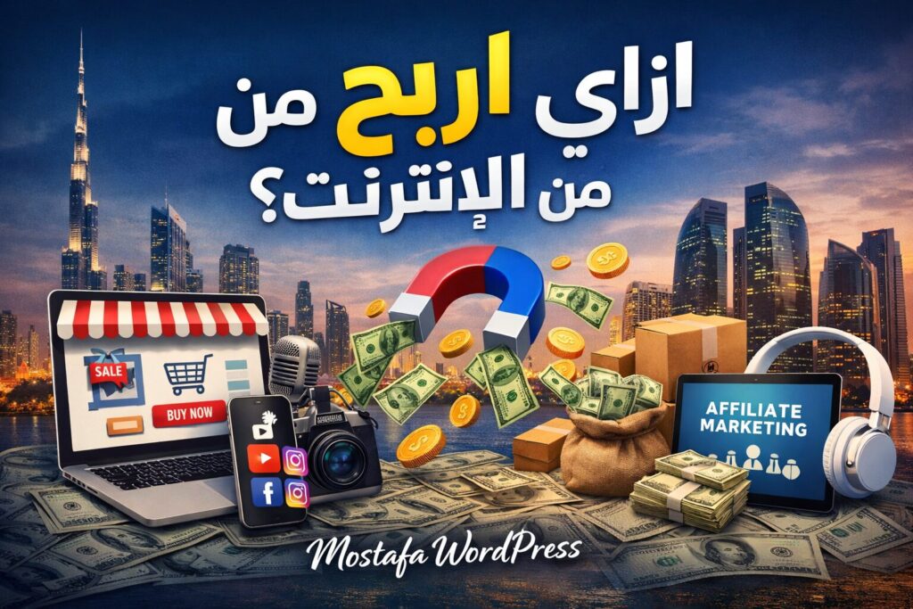 ازاي اربح من الانترنت - الربح من الانترنت في المغرب والجزائر وتونس