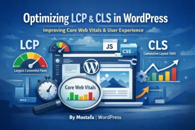 تقليل LCP و CLS في ووردبريس