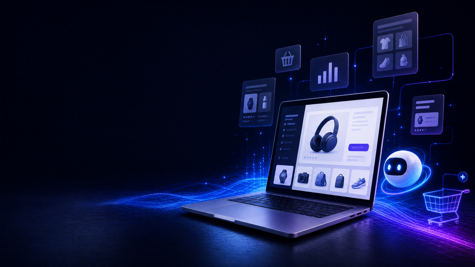 سير عمل WooCommerce مدعوم بالذكاء الاصطناعي مع مراجعة بشرية للمنتجات والدعم