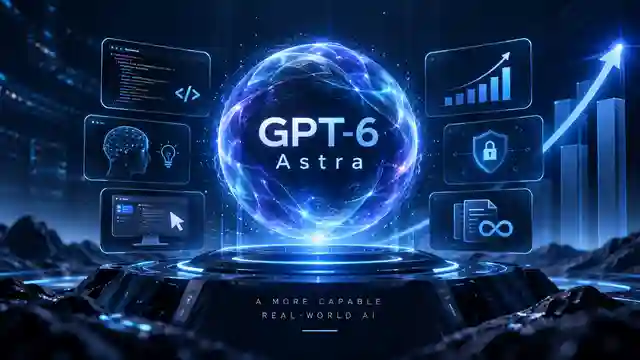 GPT-6 Astra من OpenAI: ما الجديد ونتائج الـ Benchmarks وهل يستحق الاستخدام؟ 1 صورة توضيحية لمقال GPT-6 Astra تعرض قدرات البرمجة والاستدلال واستخدام الكمبيوتر والسياق الطويل